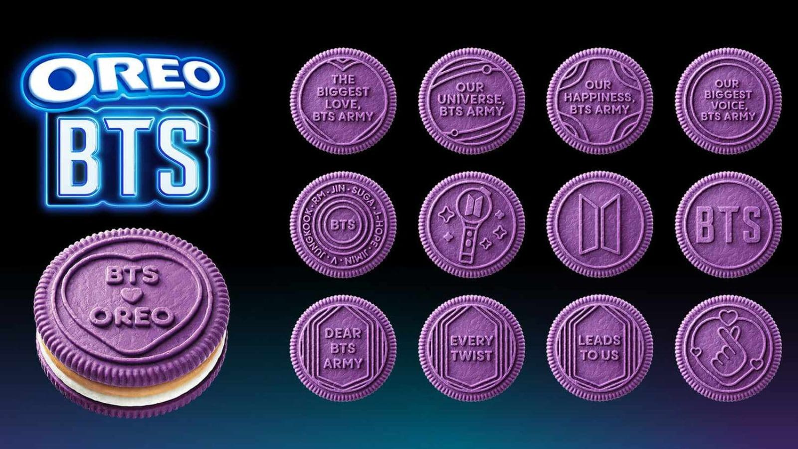 Weeknd Oreo Mondelēz unveils limited-edition Oreo and BTS K-Pop cookie ...