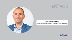 Bunge promotes Derrick Augspurger to Vice President of North America Oils